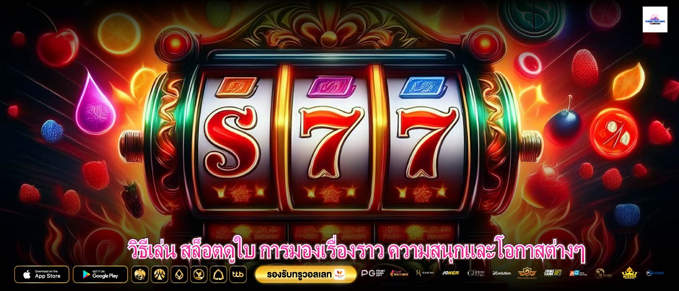 วิธีเล่น สล็อตดูใบ การมองเรื่องราว ความสนุกและโอกาสต่างๆ